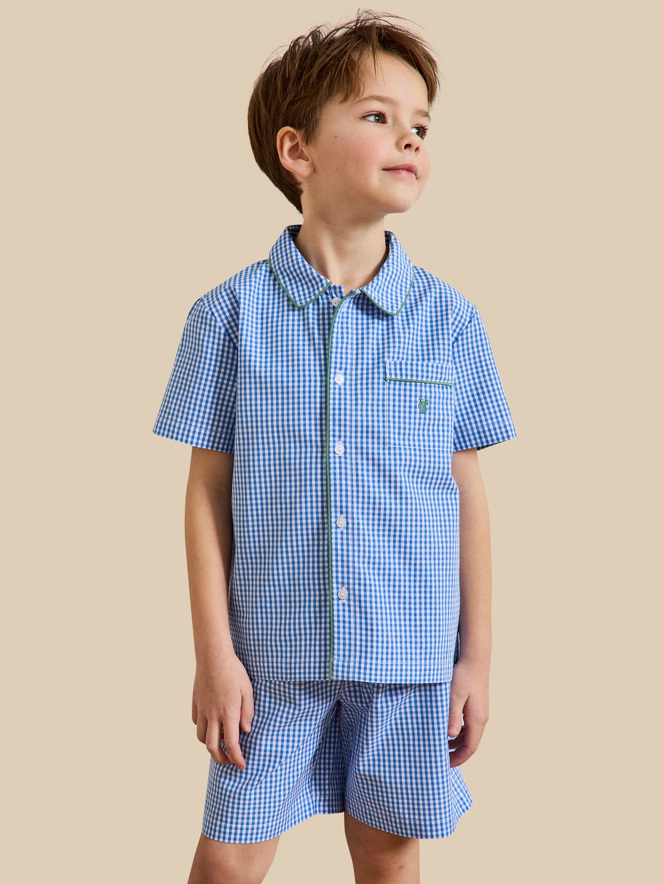 Pyjamas à carreaux pour garçons - blue - The Children's Place Pyjamas à carreaux pour garçons - blue - The Children's Place