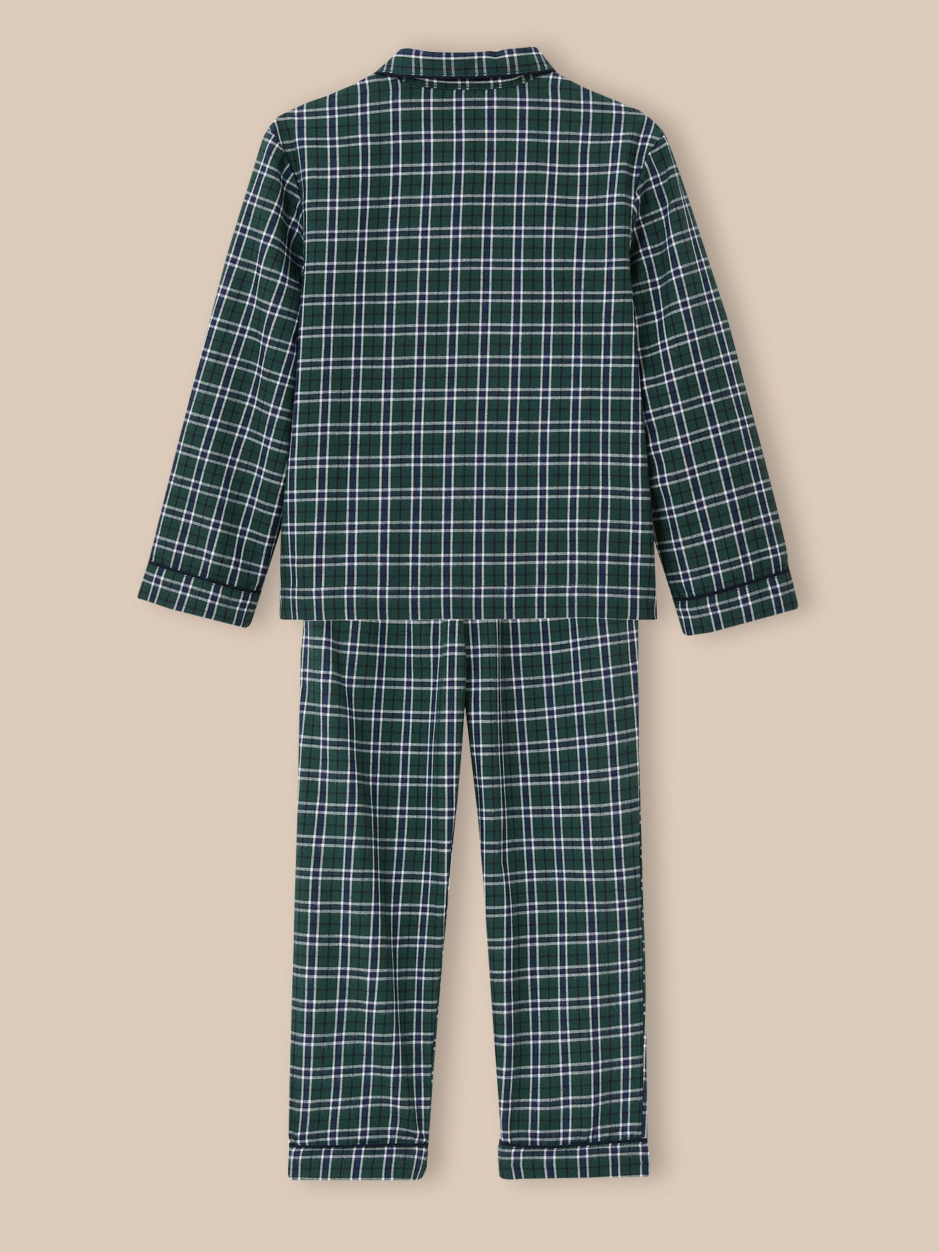 Boy's check pyjamas