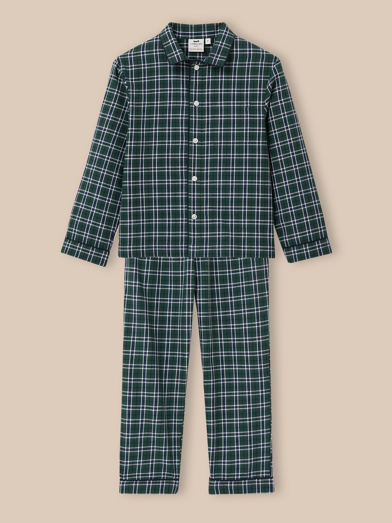 Pyjama à carreaux Garçon