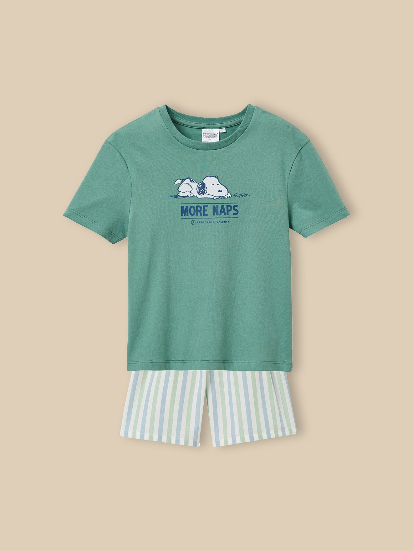 Child's Cyrillus x Peanuts™ pyjamas with shorts - The Snoopy Collection