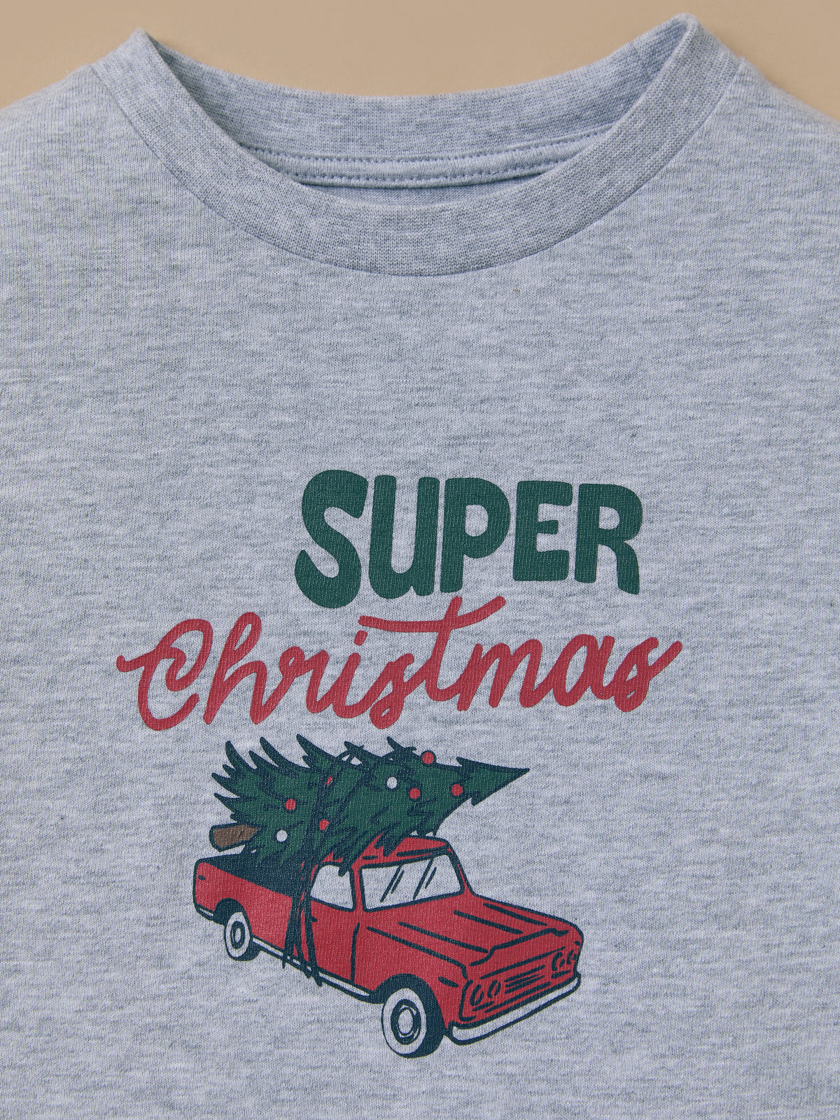 Boy's Christmas print pyjamas