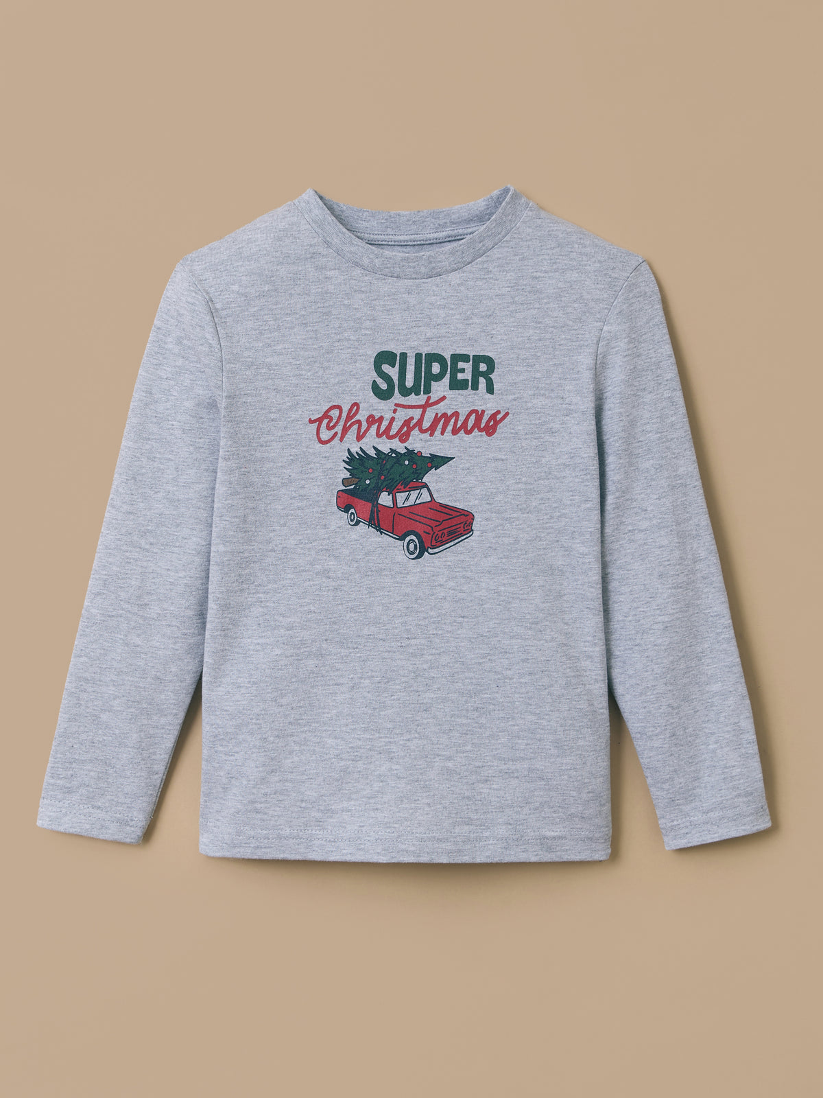 Boy's Christmas print pyjamas