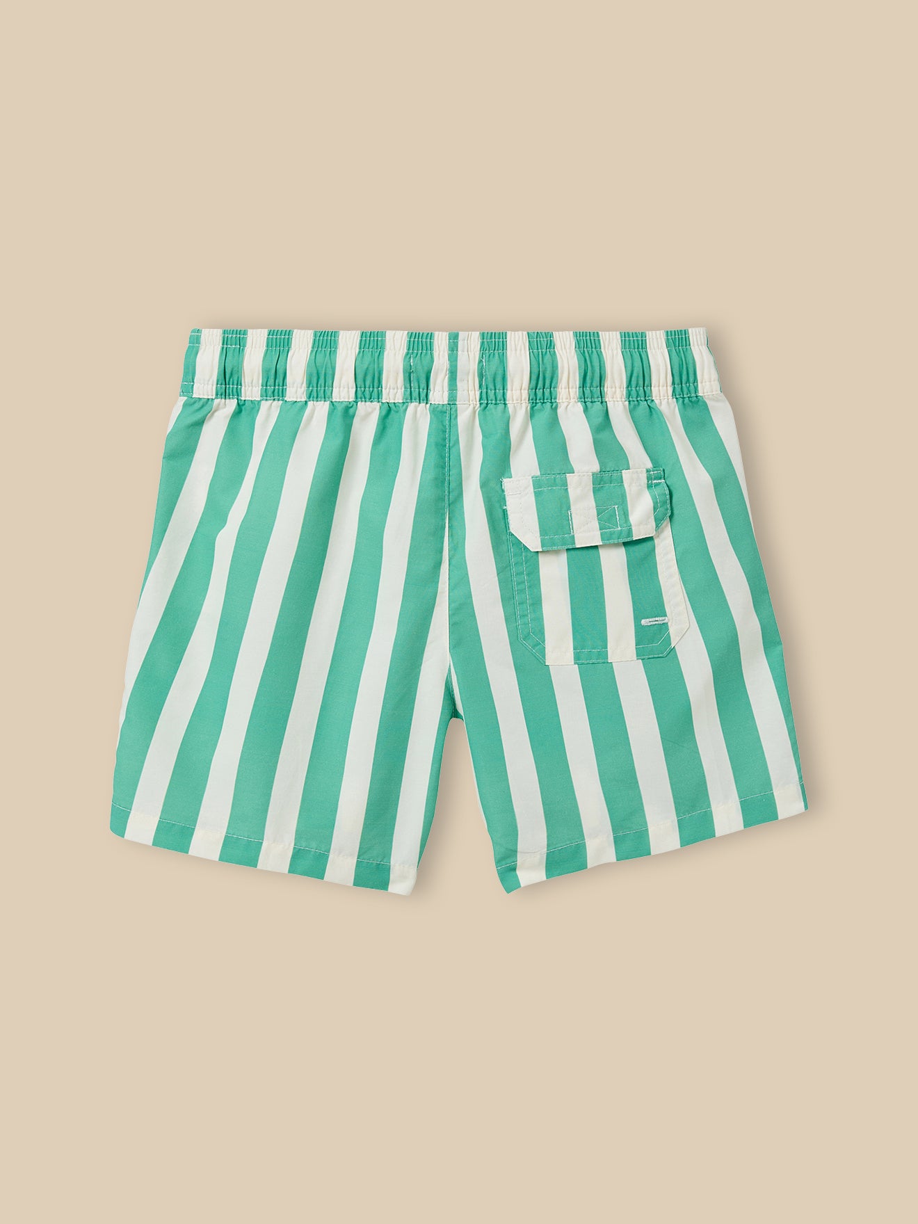 Boy's striped swim shorts