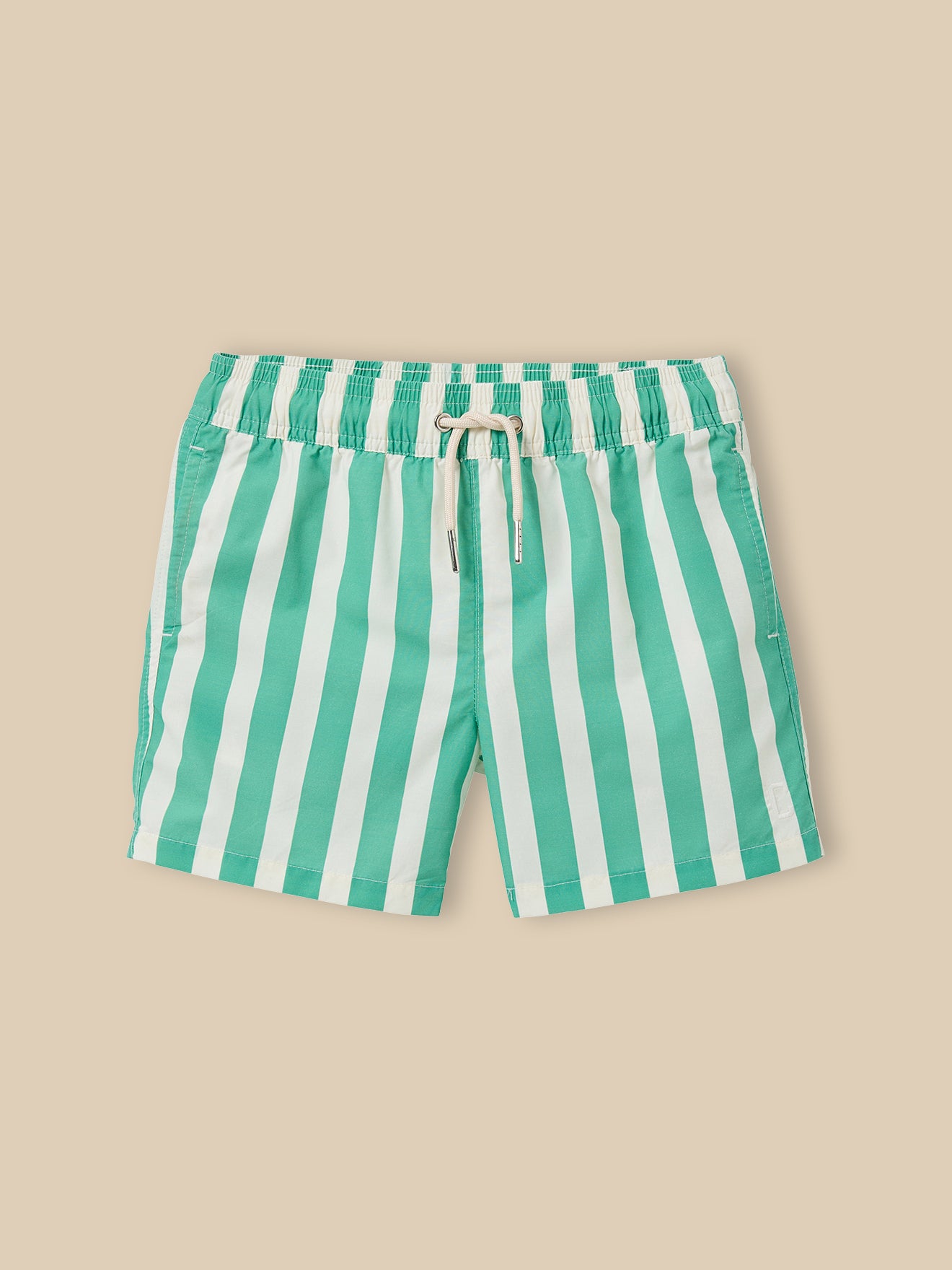 Boy's striped swim shorts