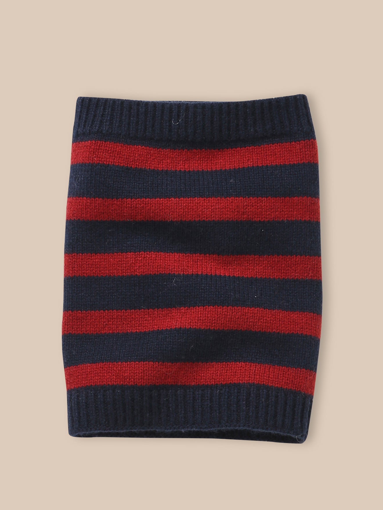 Boy's striped wool snood