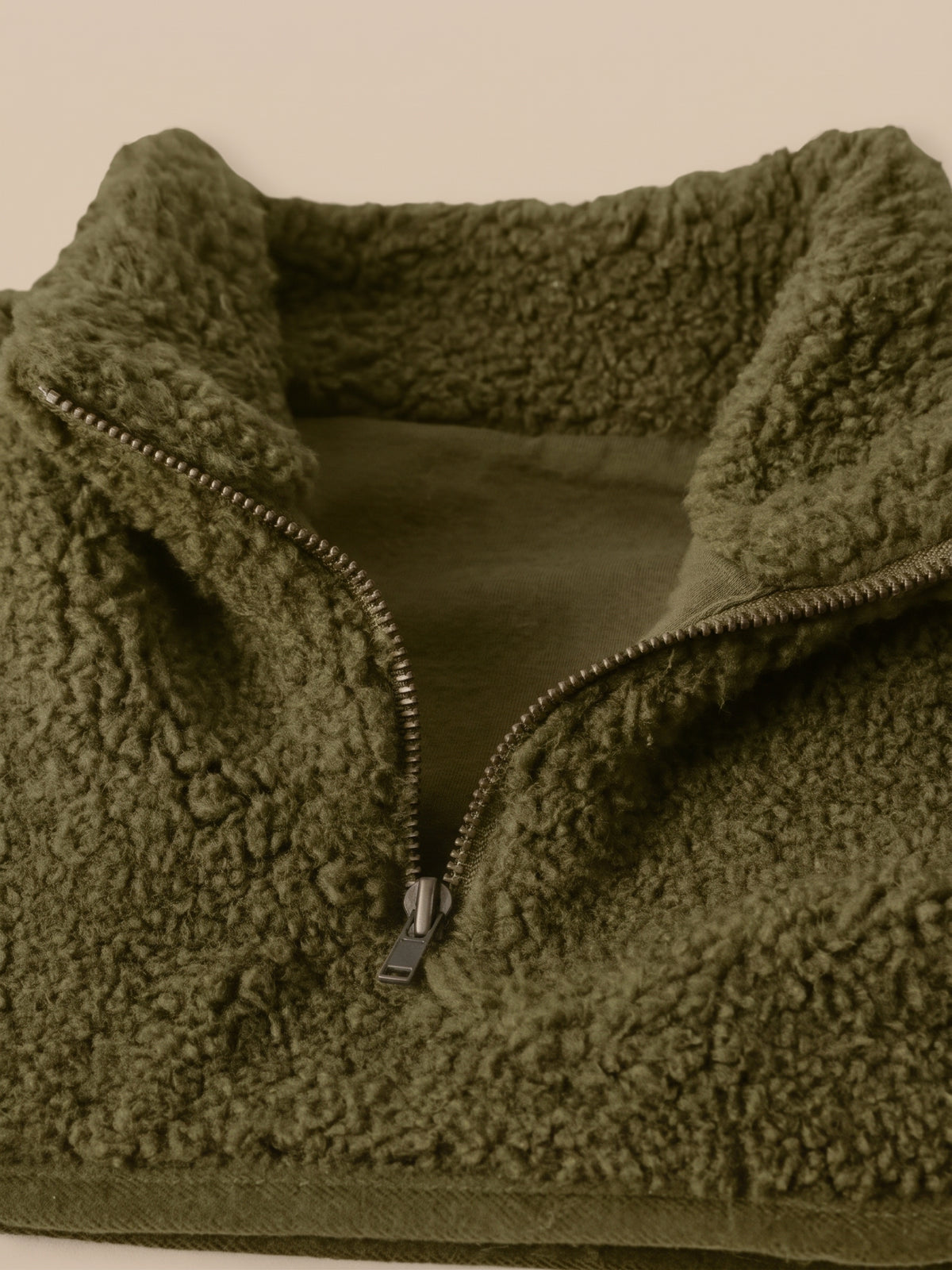 Faux col en sherpa garçon