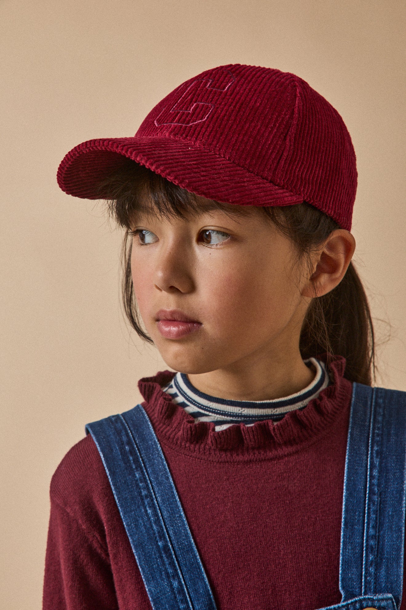 Boy's corduroy cap