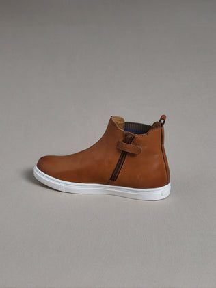 Boy's leather Chelsea boots