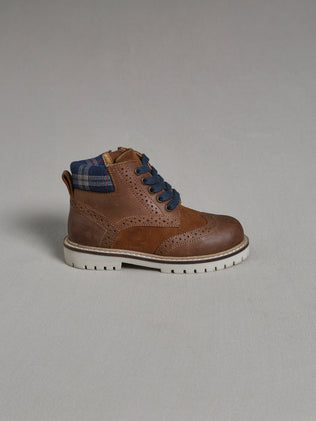 Boy's leather ankle boots