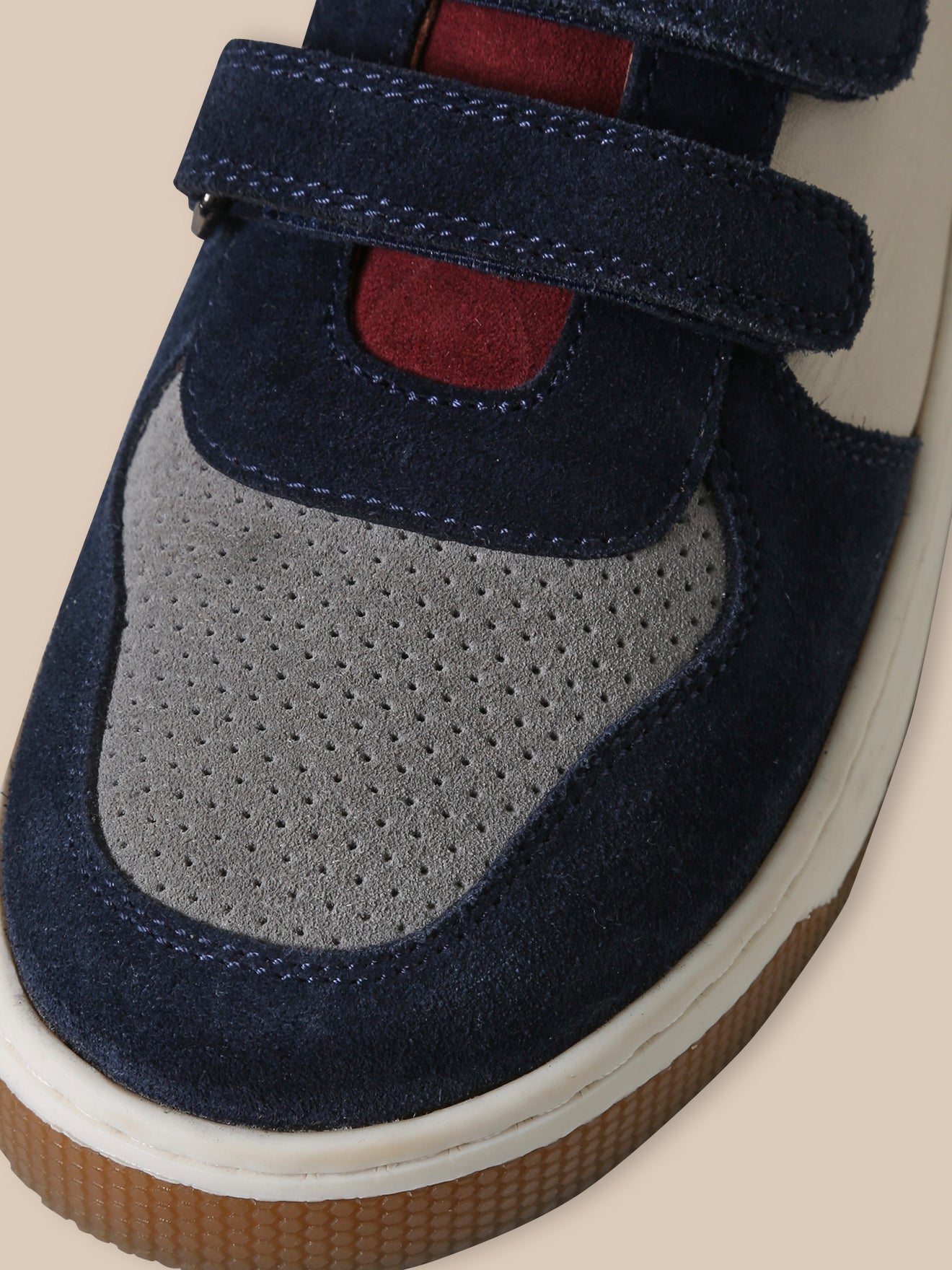 Boy's leather trainers