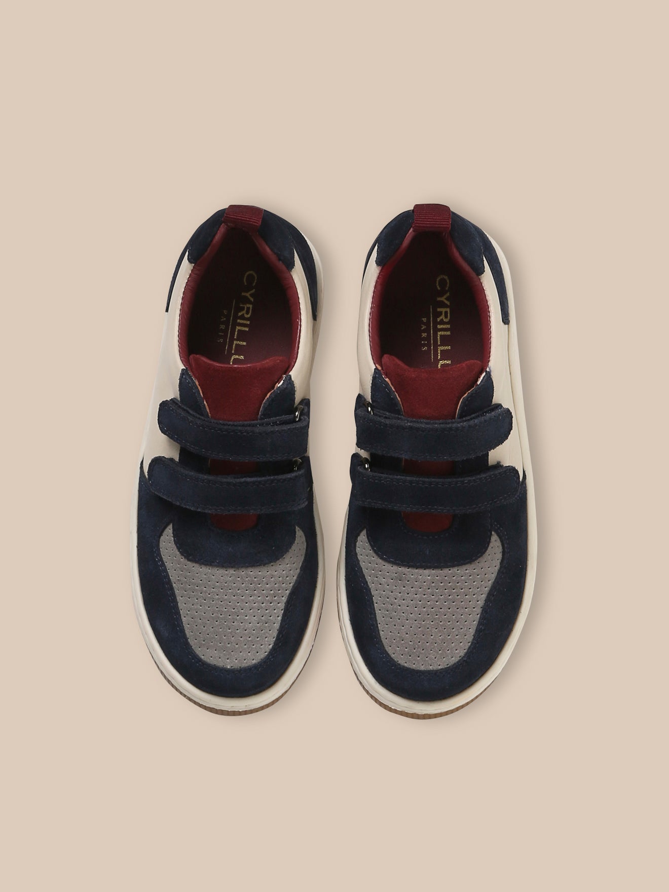 Boy's leather trainers