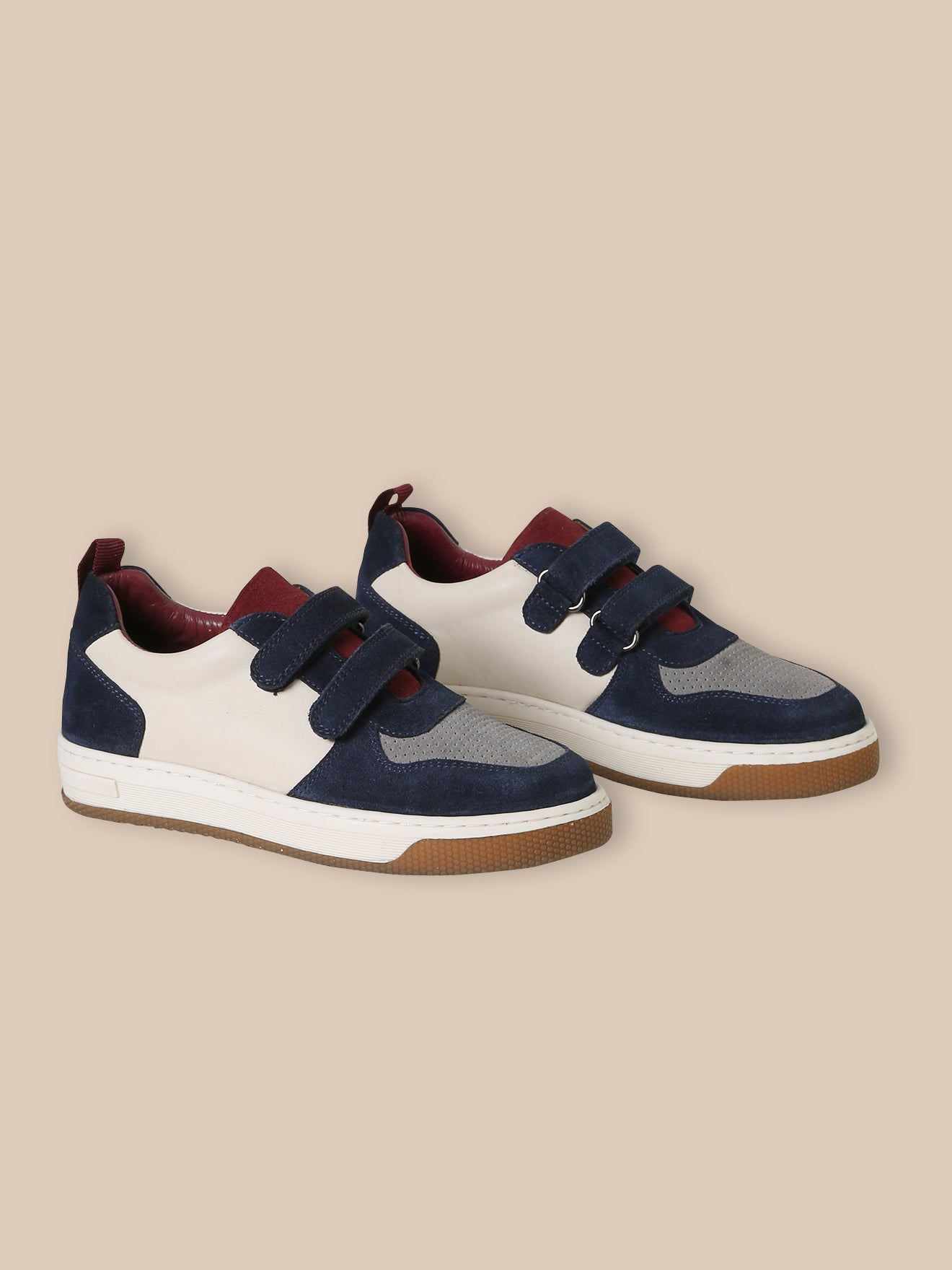 Boy's leather trainers