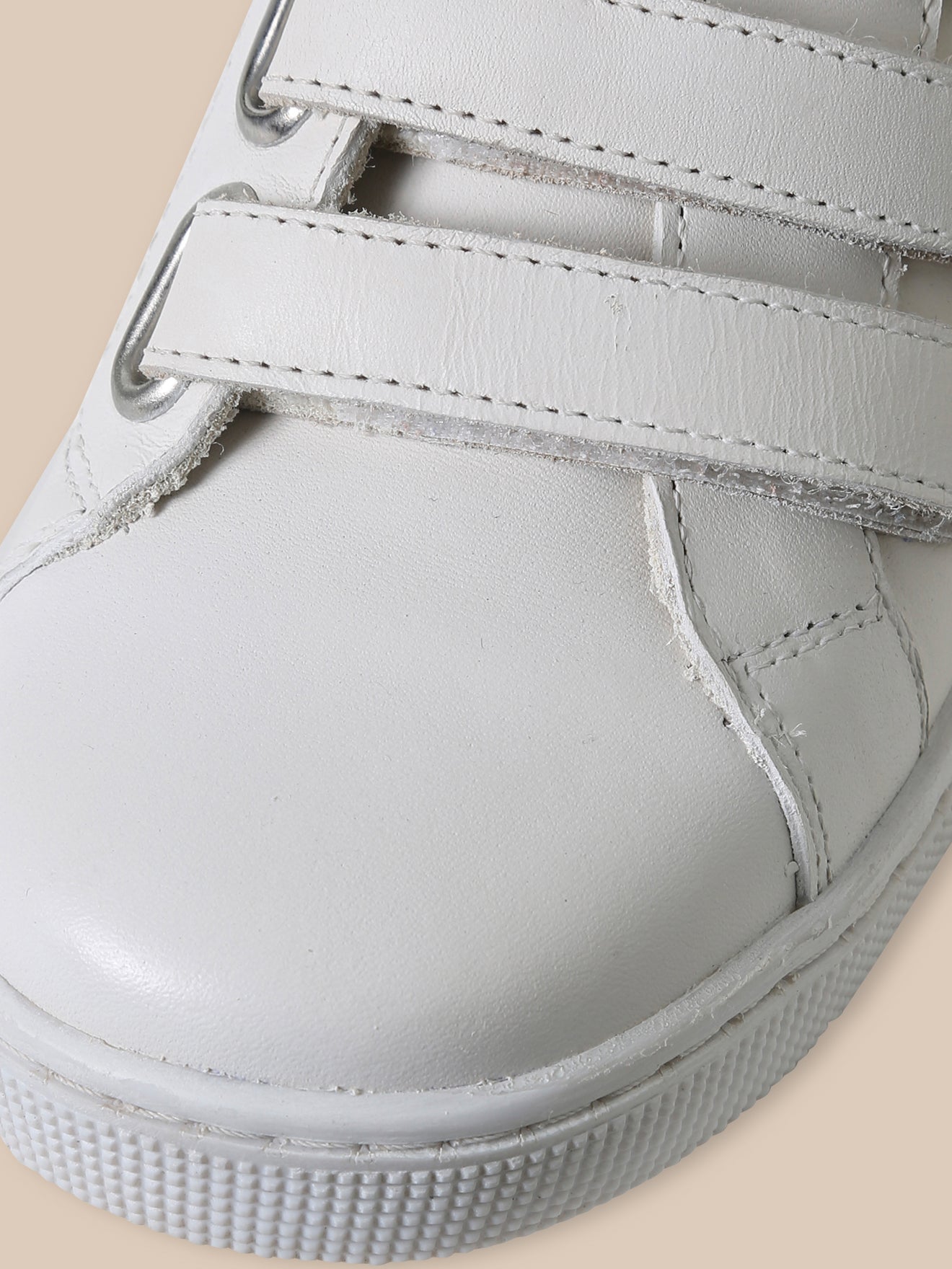 Boy's leather trainers