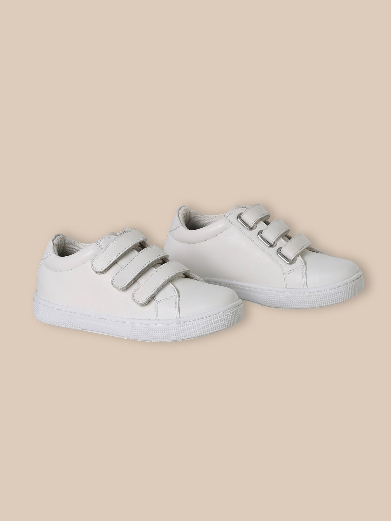 Boy's leather trainers