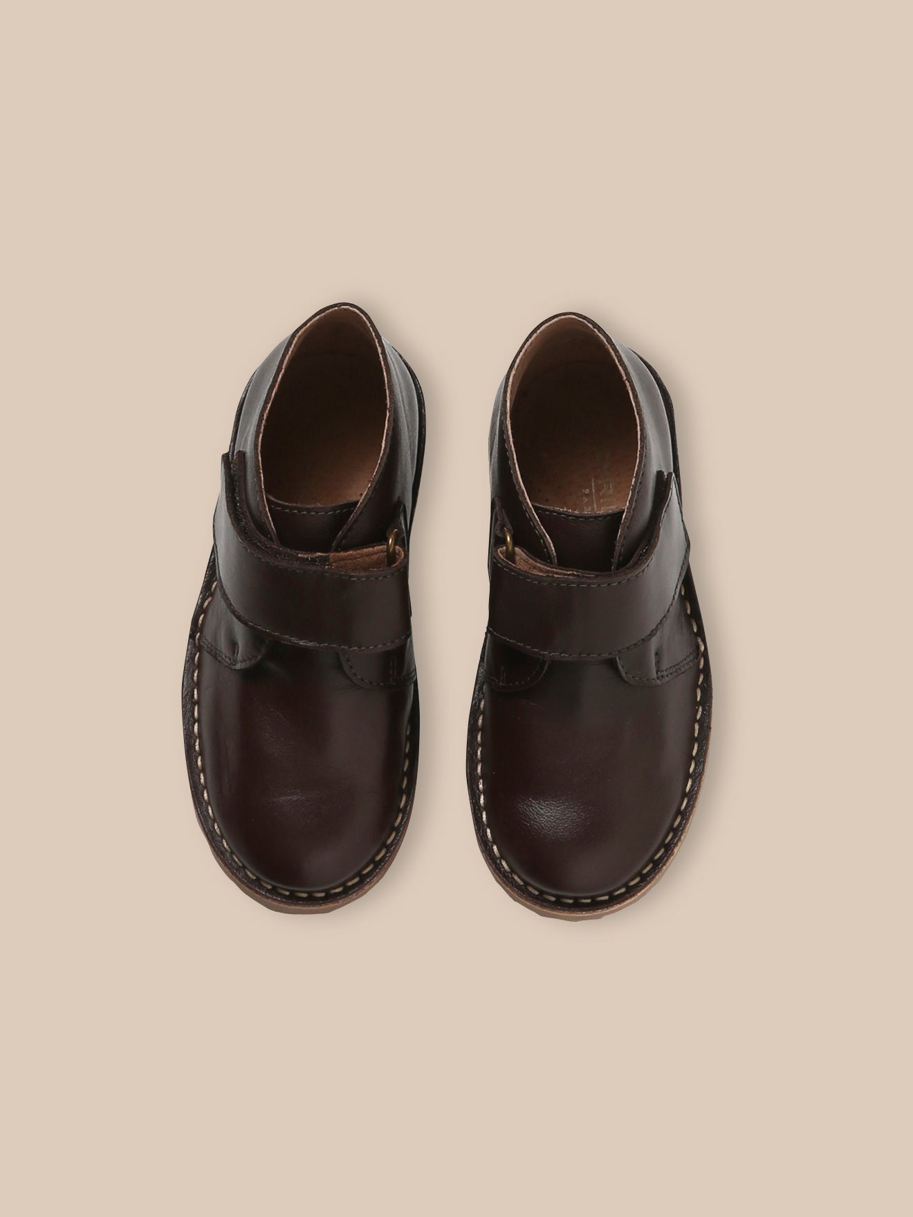 Boy's leather Derby shoes