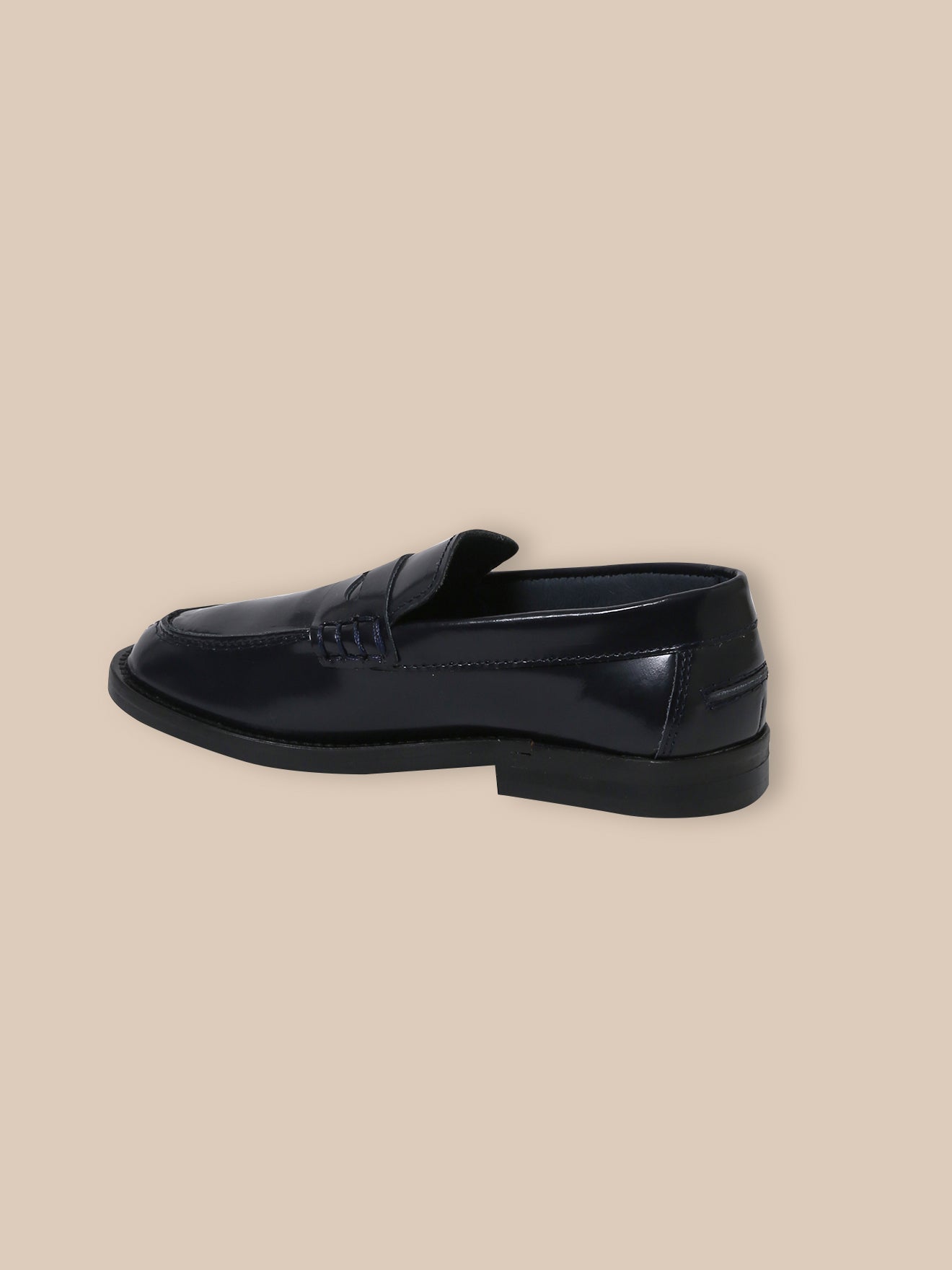 Boy's leather loafers