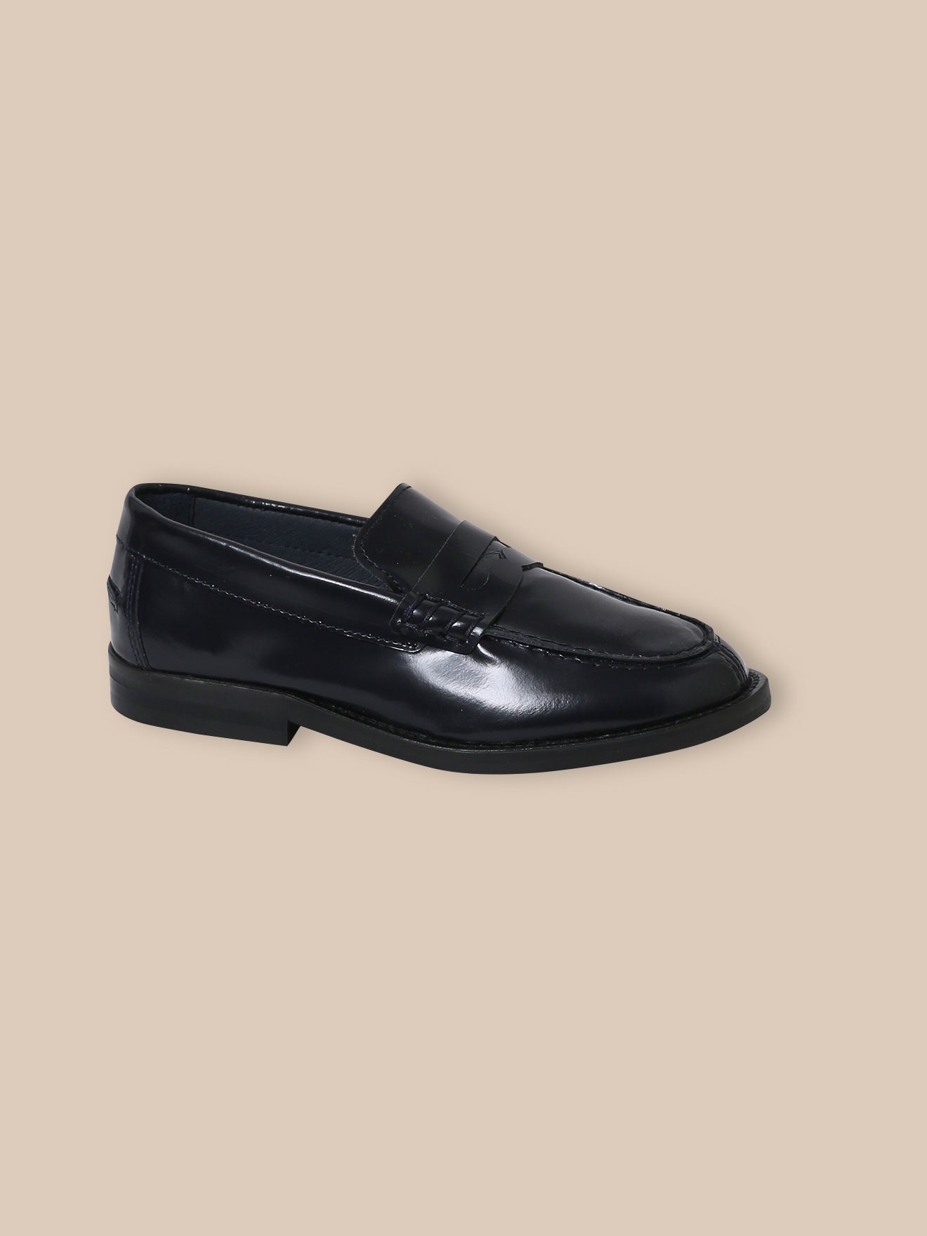 Boy's leather loafers