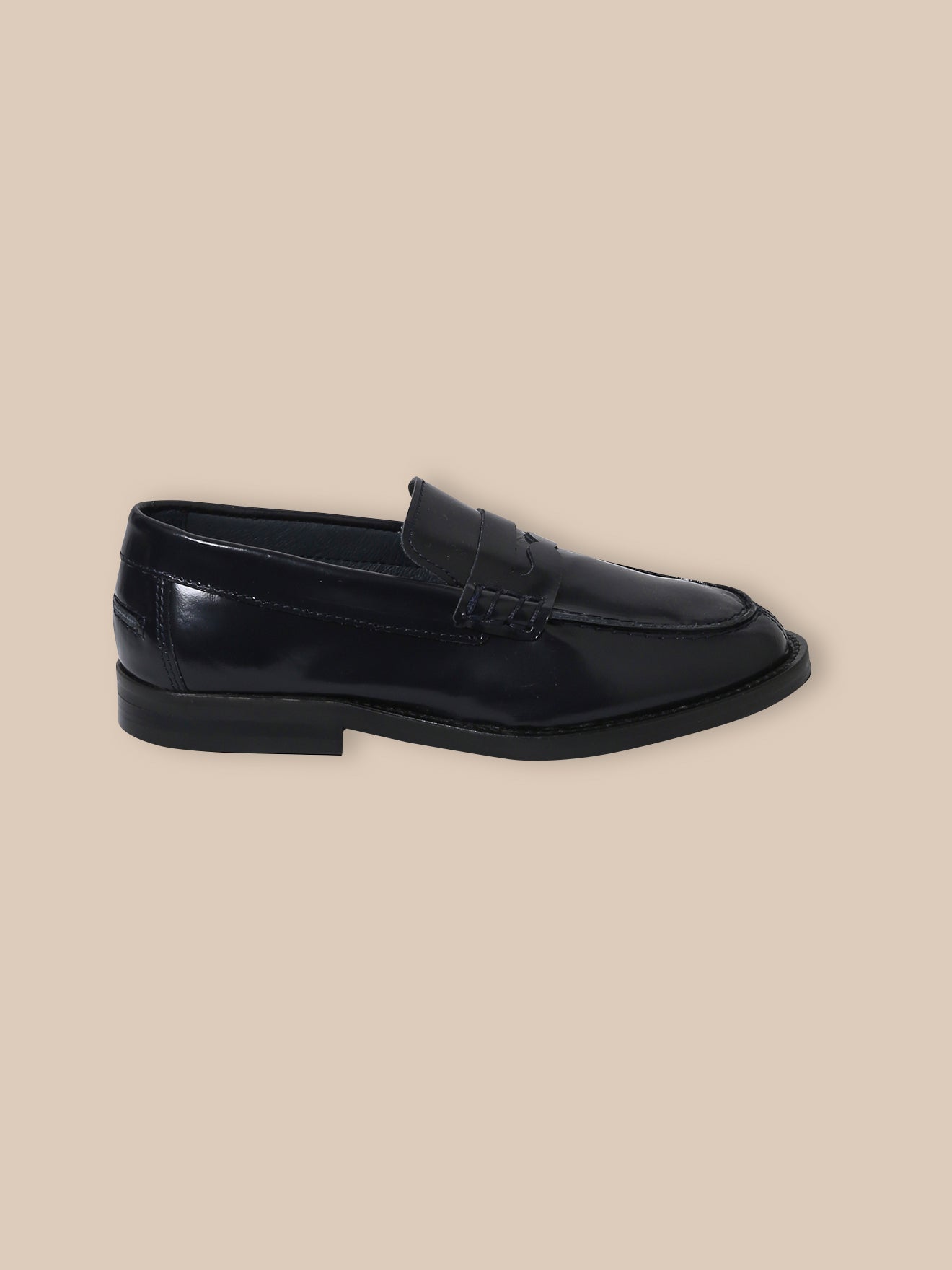 Boy's leather loafers