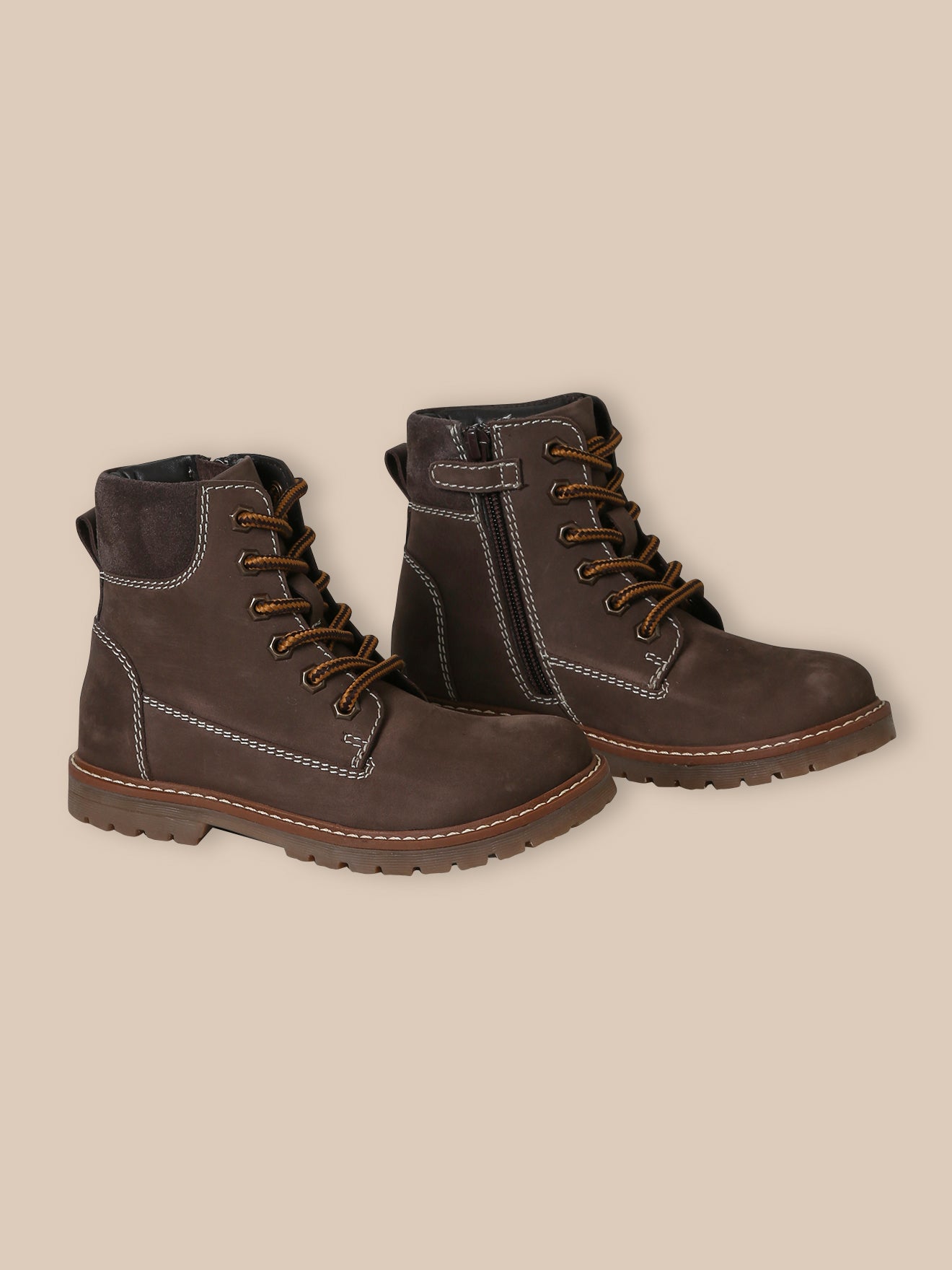 Boy's leather ankle boots