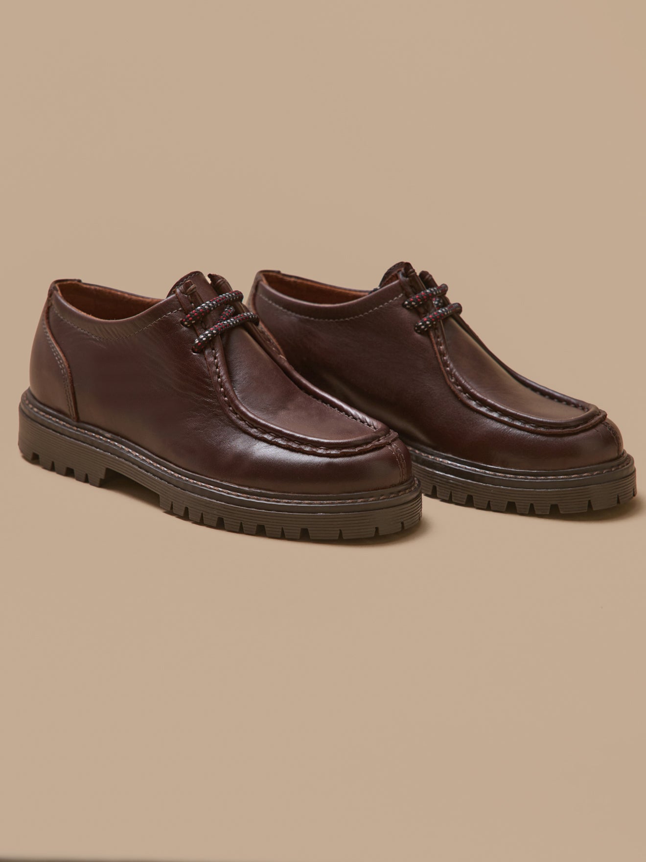Boy's leather Derby shoes