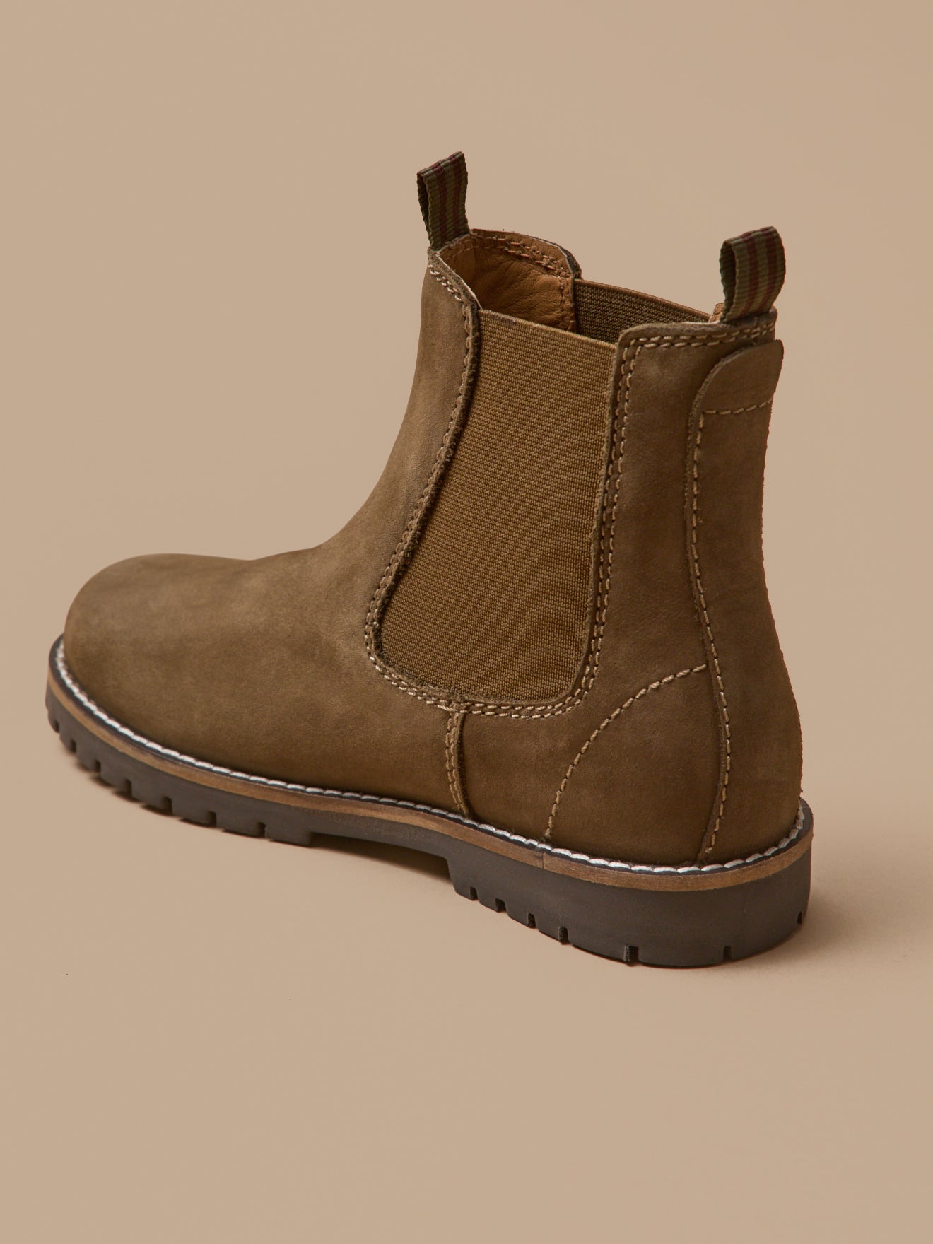 Boy's nubuck leather Chelsea boots