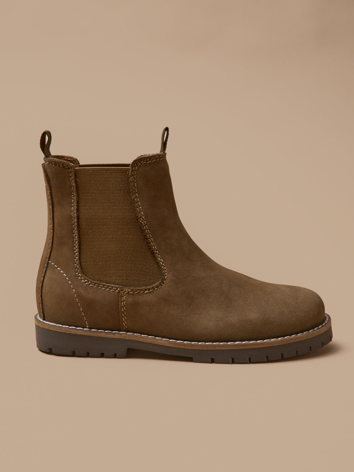 Boy's nubuck leather Chelsea boots