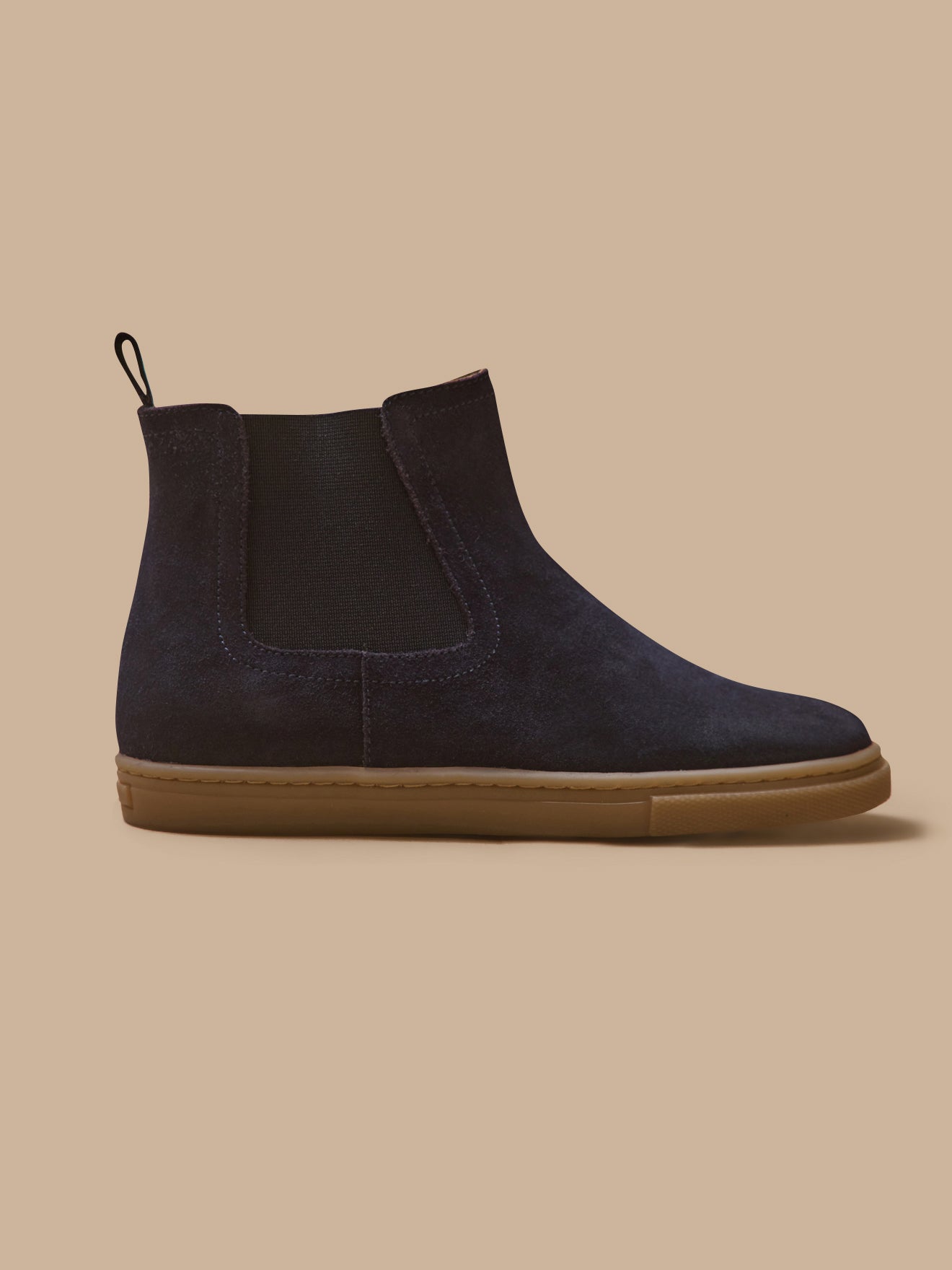 Boots chelsea cuir suédé garçon