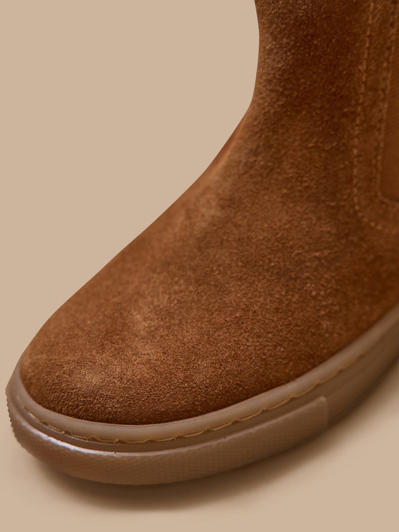 Boots chelsea cuir suédé garçon