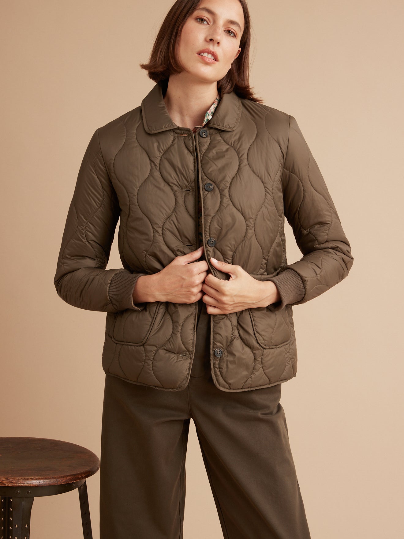 Women's quilted jacket