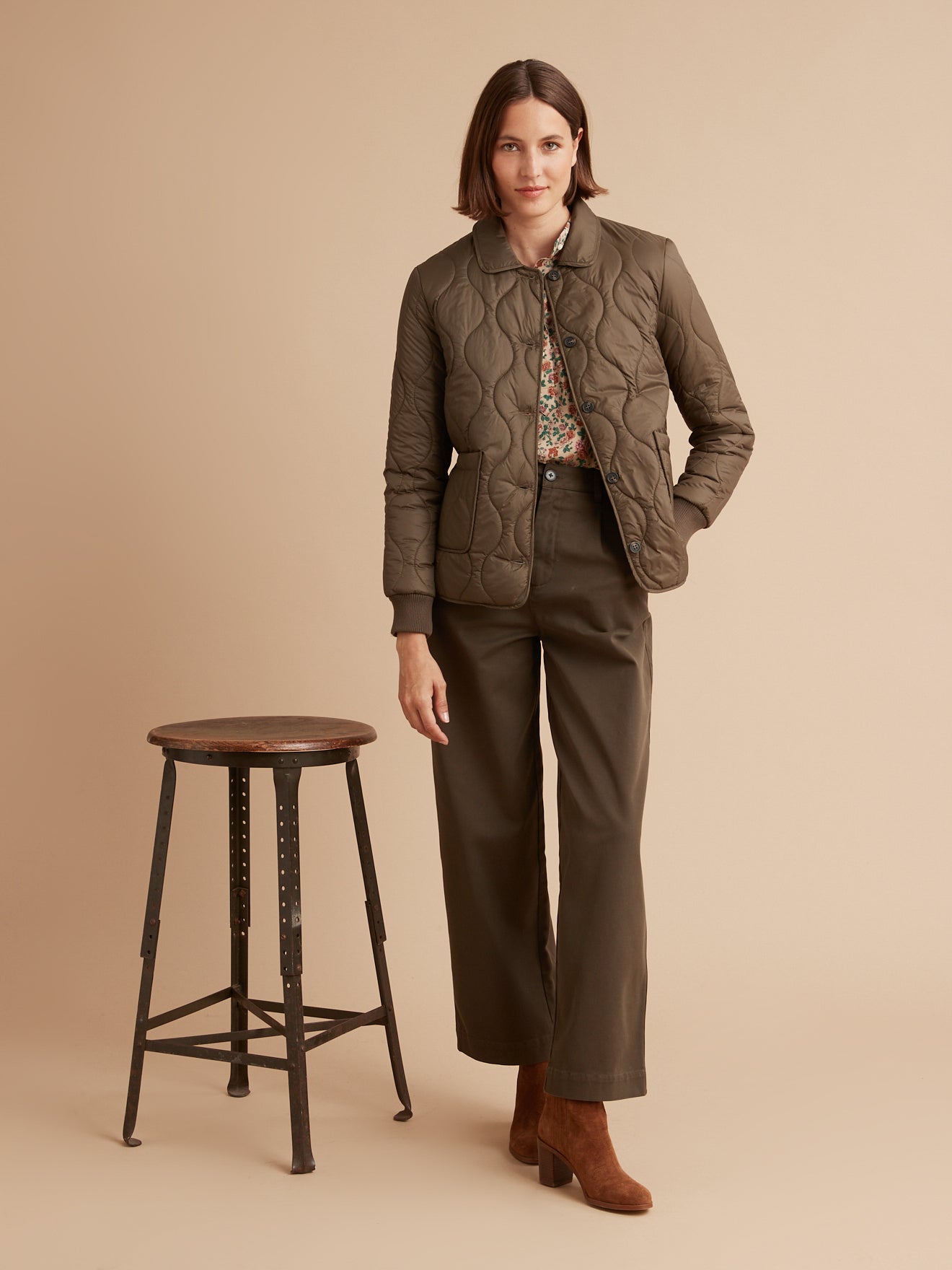 Women's quilted jacket