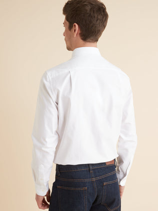 Men's Regular Fit Oxford shirt in organic cotton