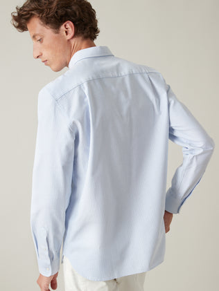 Men's Regular Fit Oxford shirt in organic cotton