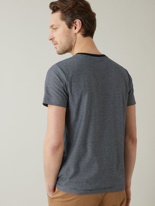 Men's stripe organic cotton T-shirt