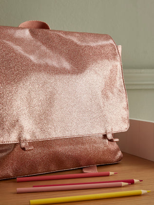 Glittery pre-school book bag