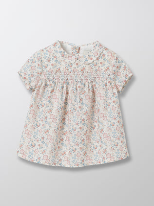 Baby's Ella&Libby floral print blouse - Made with Liberty Fabric.
