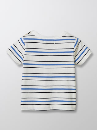 Baby's stripe organic cotton T-shirt