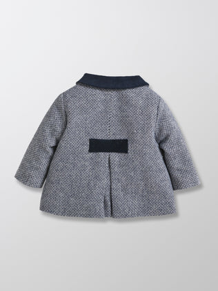 Baby's chic woollen coat