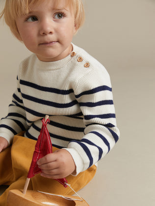 Baby's nautical sweater - Timeless Classic no. 5