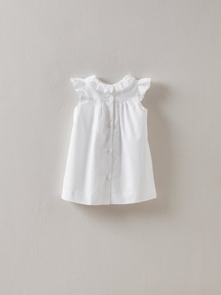 Baby's smocked special occasion dress