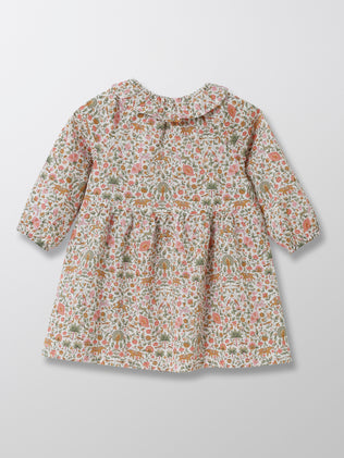 Baby's Imran floral print dress made with Liberty fabric