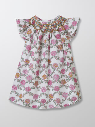 Baby's dress made with Liberty fabric - Partywear and Bridal Collection