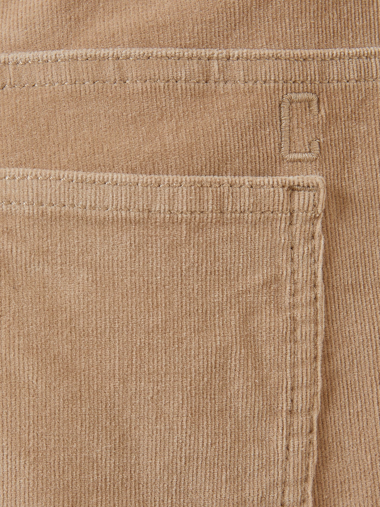 Boy's slim-fit corduroy trousers