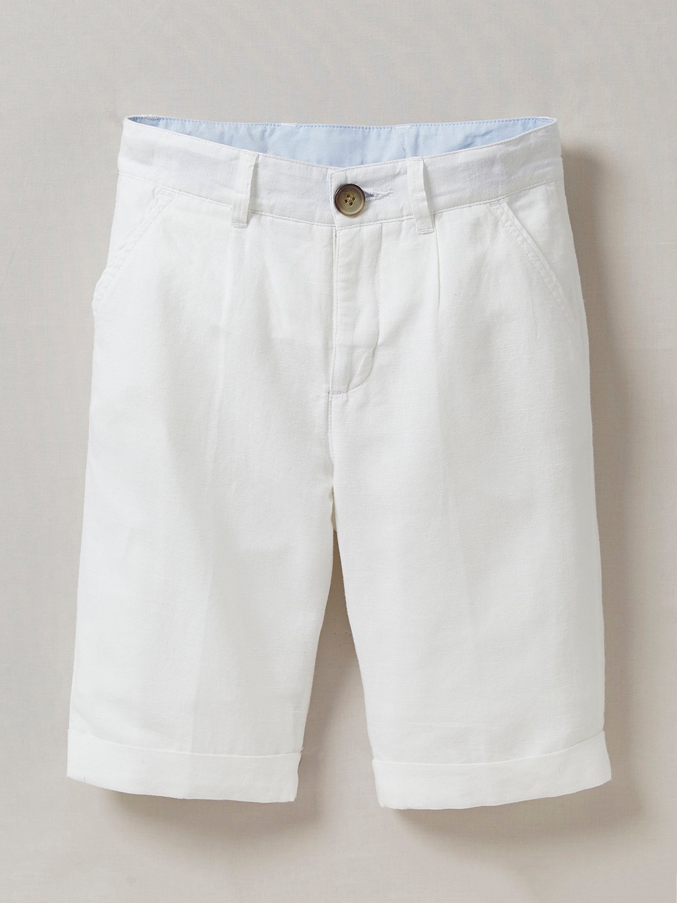 Bermuda lin/coton Garçon - Collection fêtes et mariages