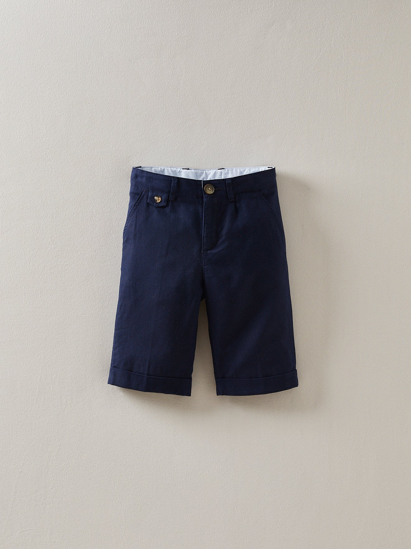 Bermuda lin/coton Garçon - Collection fêtes et mariages