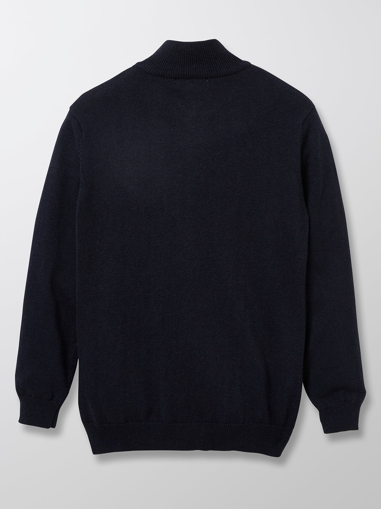 Boy's high-neck cardigan