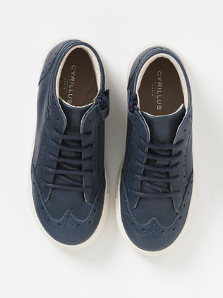 Boy's leather trainers
